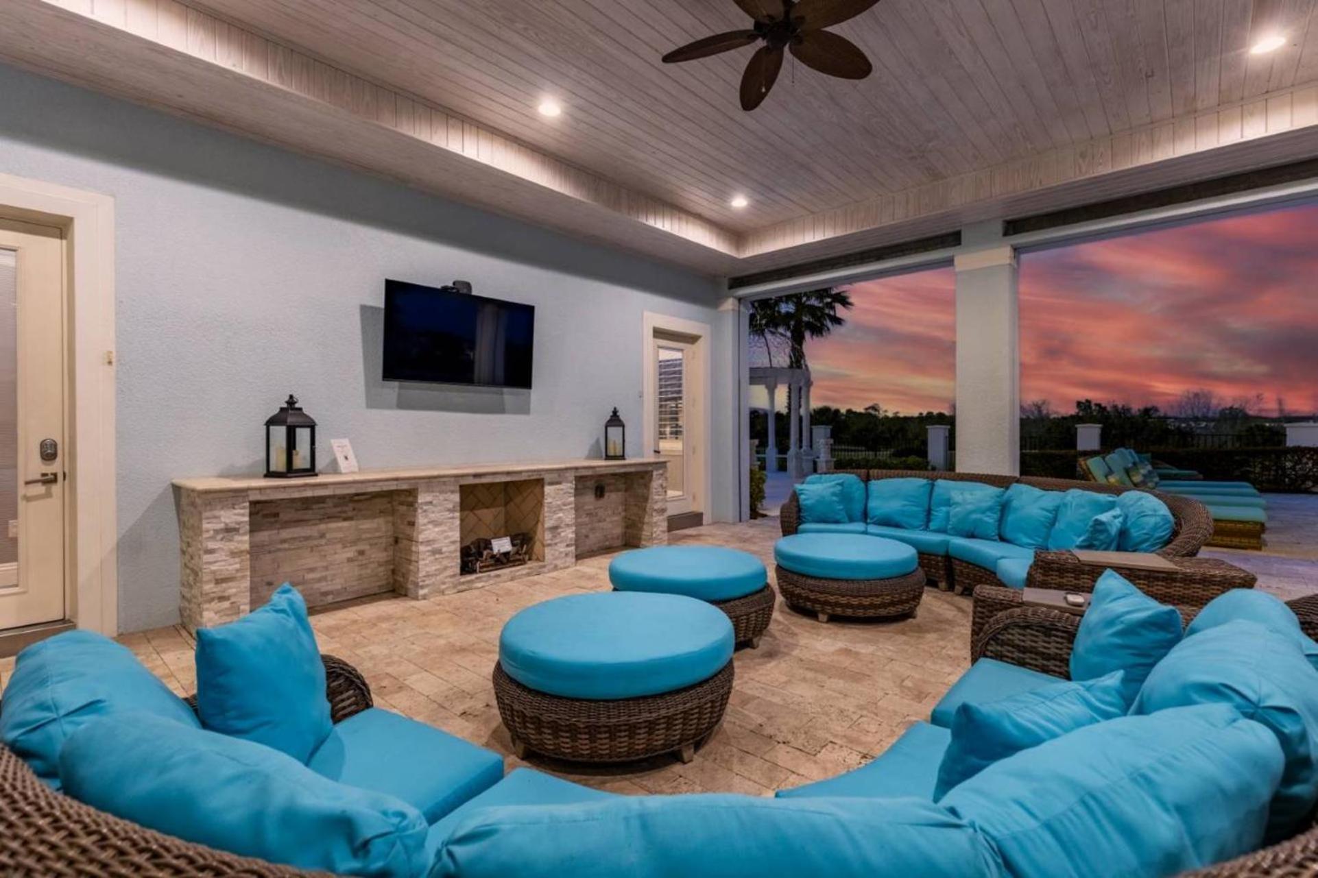 Beautiful 5 Star Mansion With Private Pool On The Prestigious Reunion Resort Orlando Mansion 6280 Kissimmee Exterior foto