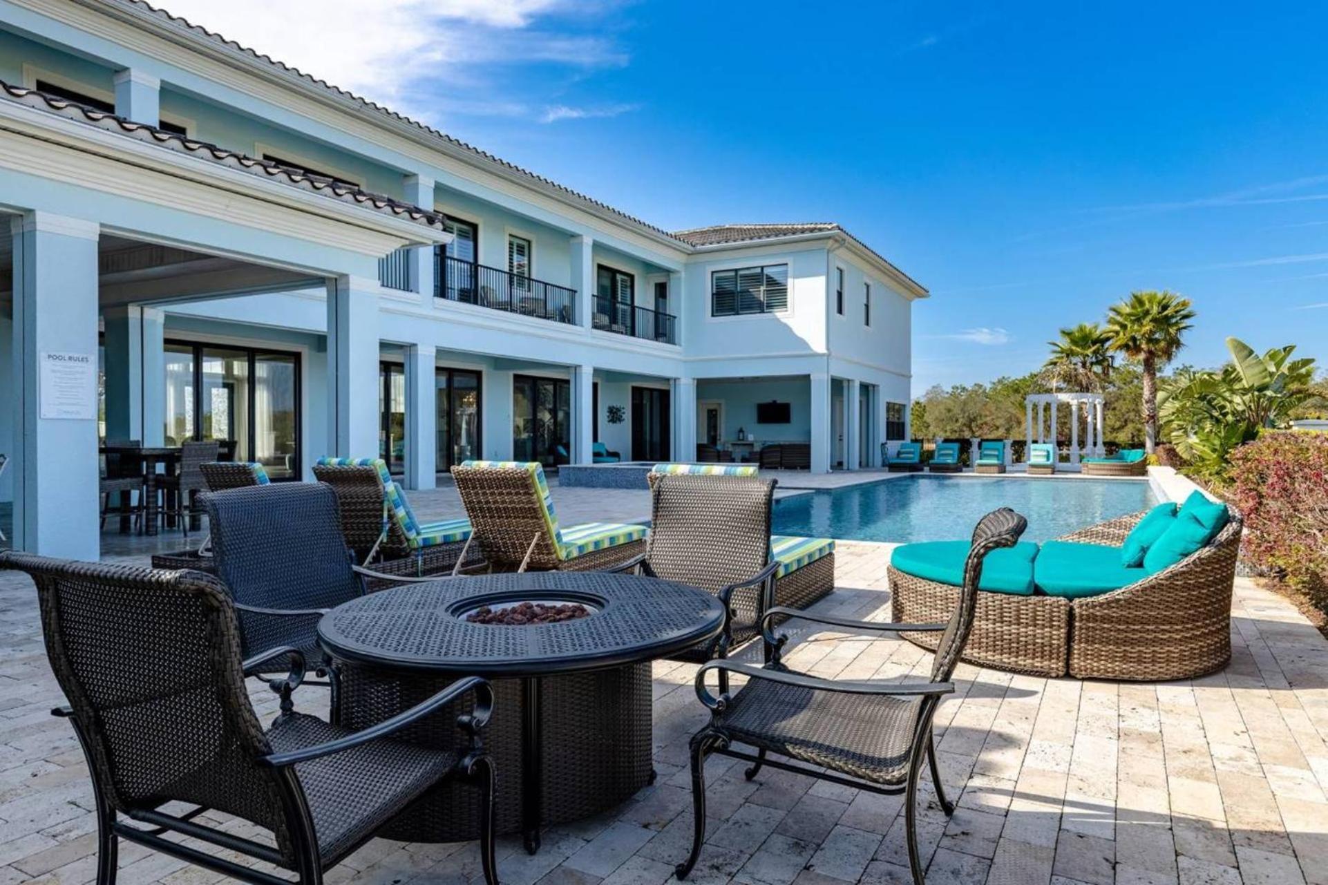 Beautiful 5 Star Mansion With Private Pool On The Prestigious Reunion Resort Orlando Mansion 6280 Kissimmee Exterior foto