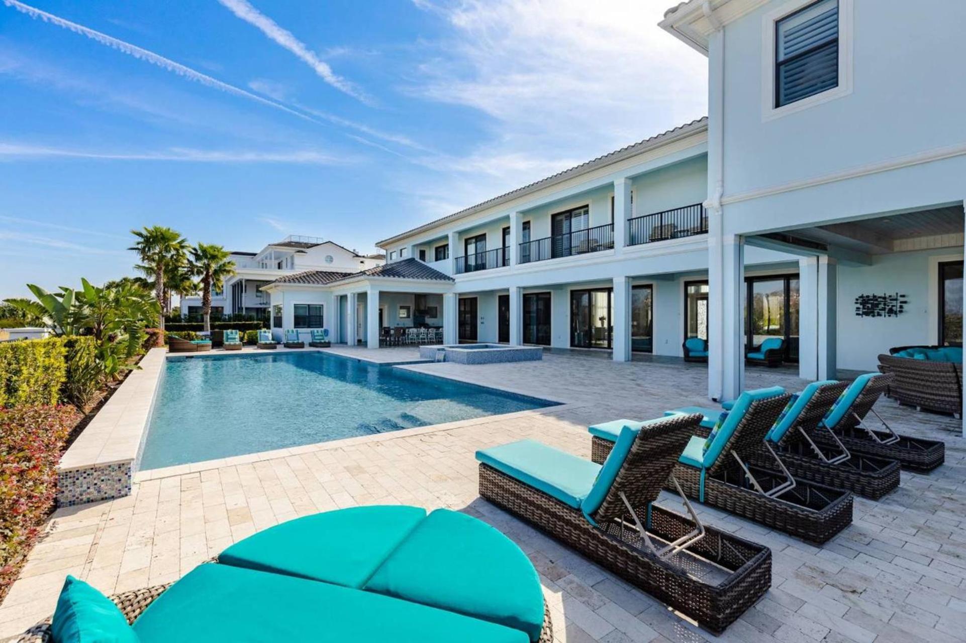 Beautiful 5 Star Mansion With Private Pool On The Prestigious Reunion Resort Orlando Mansion 6280 Kissimmee Exterior foto