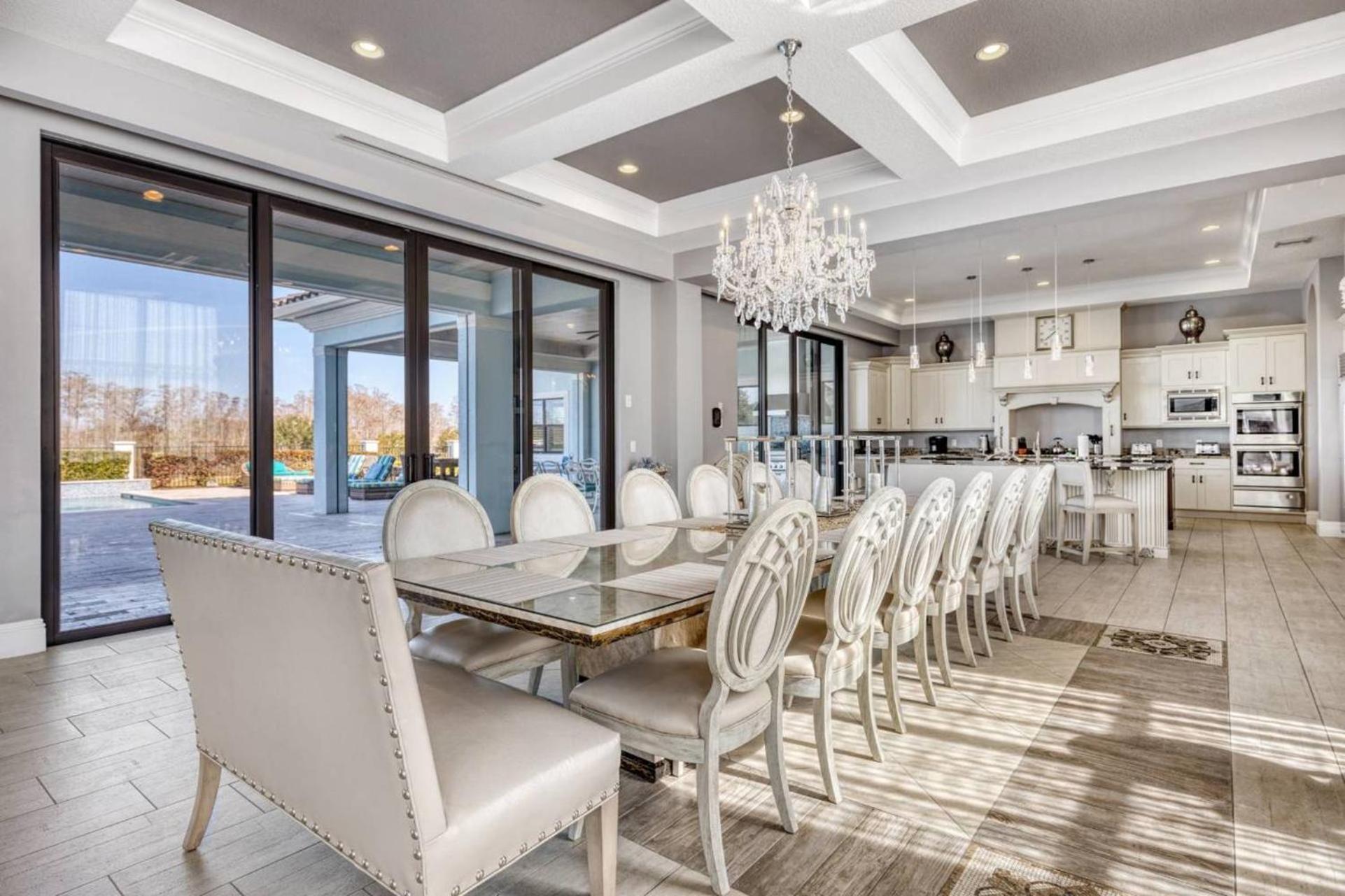 Beautiful 5 Star Mansion With Private Pool On The Prestigious Reunion Resort Orlando Mansion 6280 Kissimmee Exterior foto